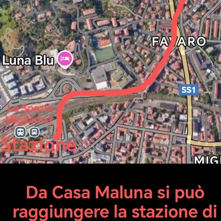 Pensionat Casa Maluna La Spezia